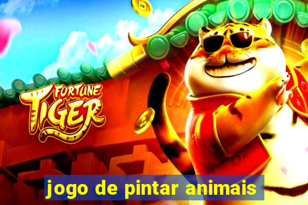 jogo de pintar animais